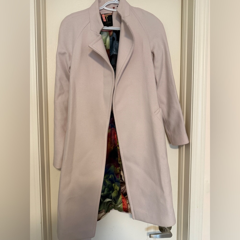 Ted Baker Soft Pink Trench Coat
